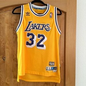 Adidas magic Johnson lakers jersey kids L